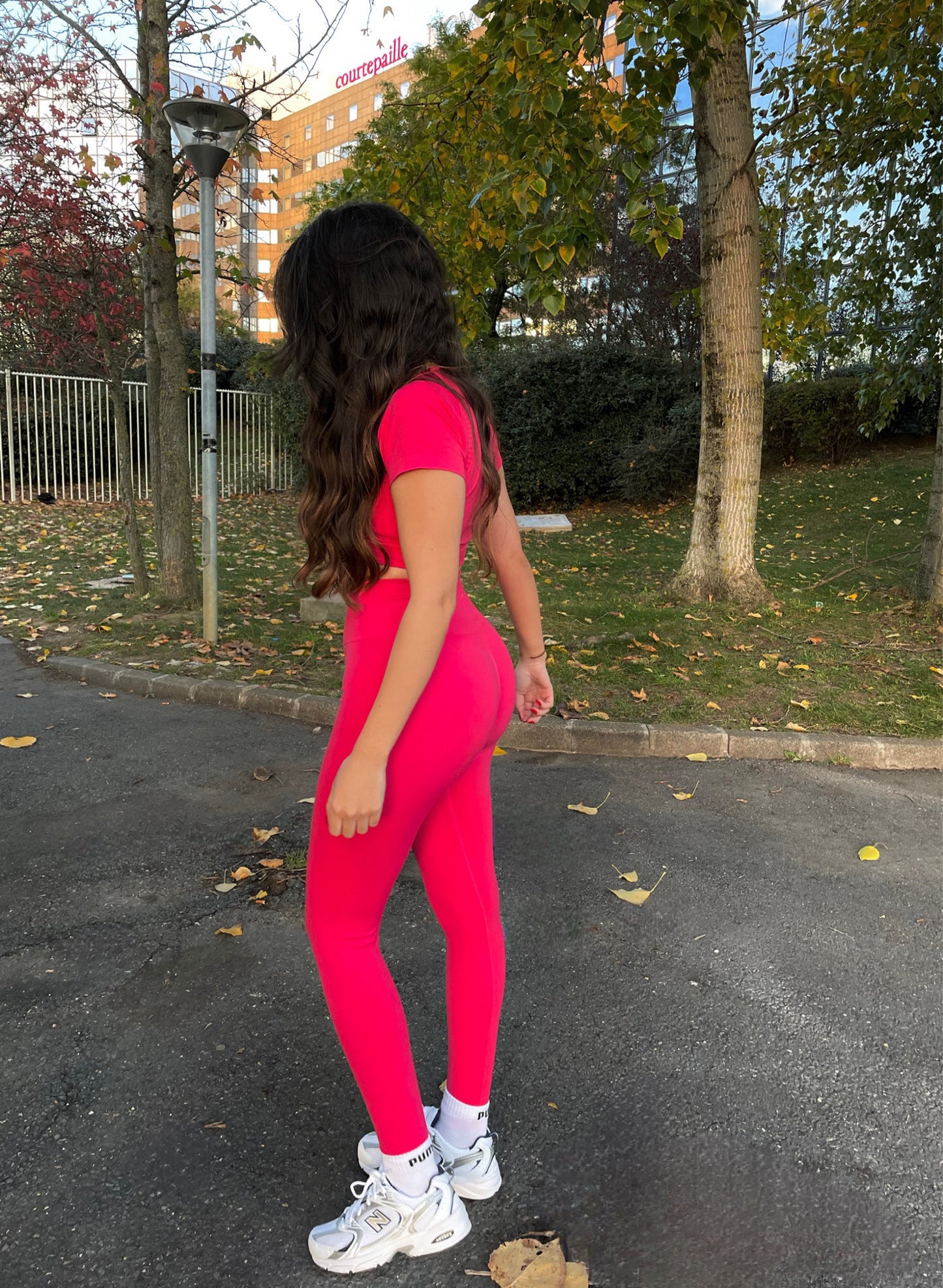 EFFORTLESS LEGGING / FUCHSIA